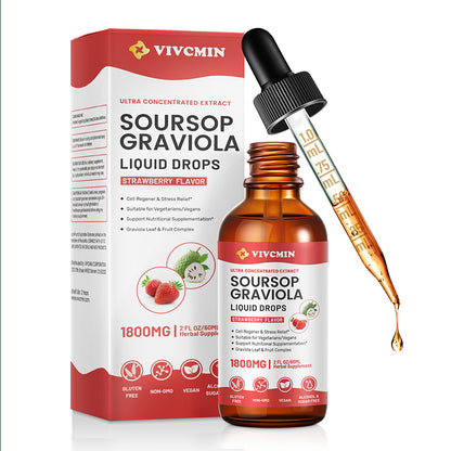 Soursop Graviola Liquid Drops (2 Fl Oz)